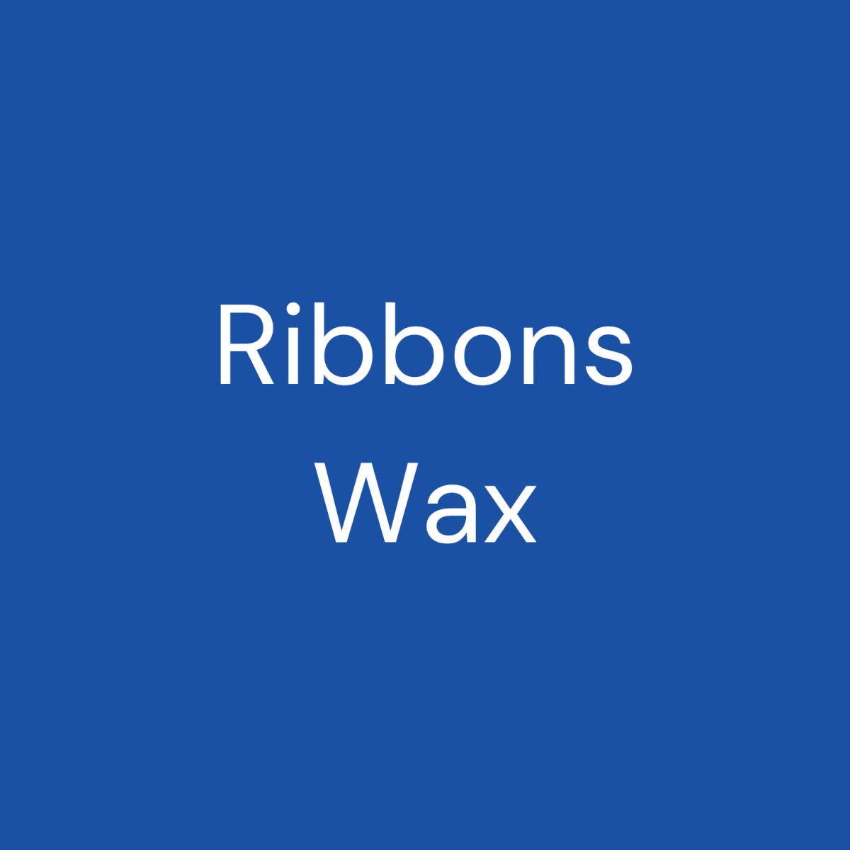 2155 - 110mm x 450M (4.33" x 1476') - CSO Wax Ribbons - West Coast Labels Ltd. WCL