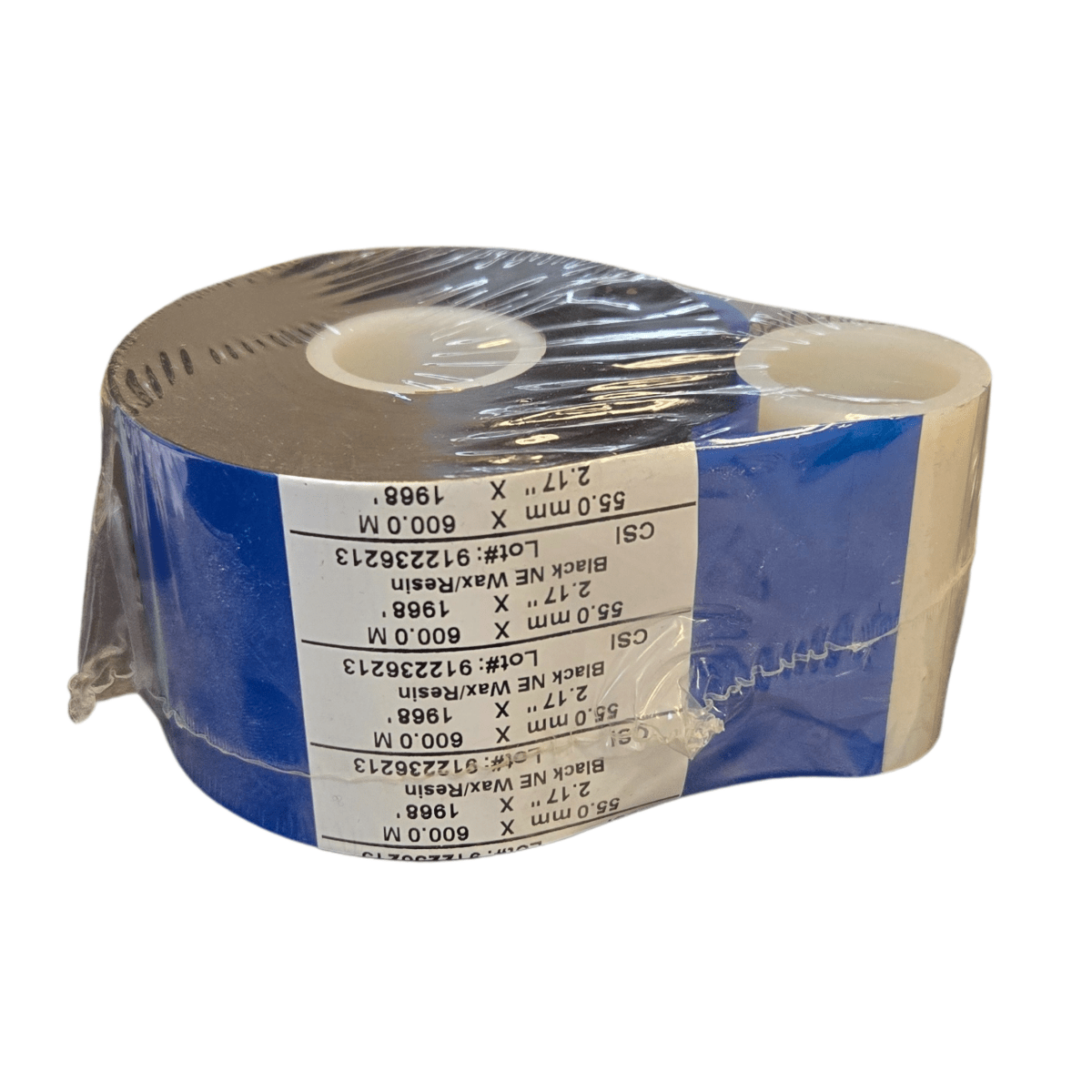 MRKM55 - 55mm x 600M (2.17" x 1968') - CSI Wax/Resin Ribbons - West Coast Labels Ltd. WCL